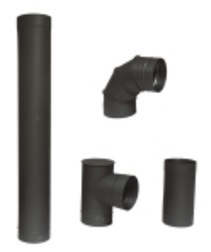 Kit de tubos para instalacion de estufas (ø13cm)