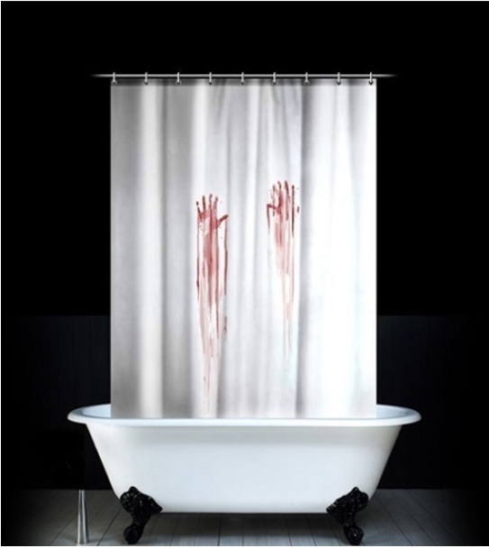 Shower Curtain Psicosis