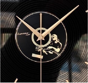 Reloj de pared Disco LP