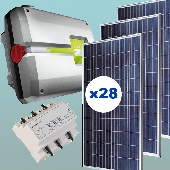 Kit solar de 7 kW inyección 0