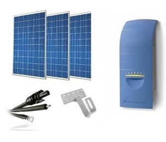 Kit solar ahorro de energia de 600W