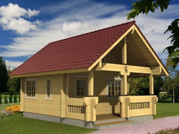 Casa de madera modelo Johanna