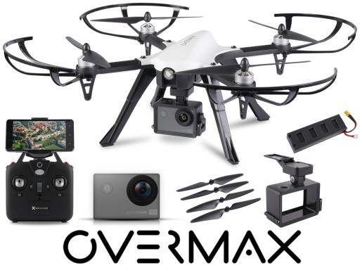 Drone OV-X-BEE 8,0 con WiFi y cámara 4k