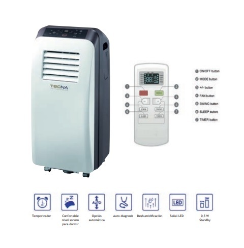 Tecnatherm Cutee Portable Air Conditioner