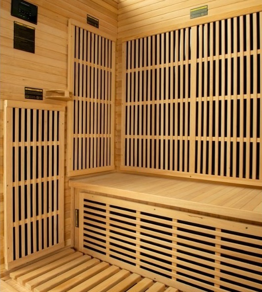 Sauna de infrarrojos Zora de 130 x 115 x 186 cm