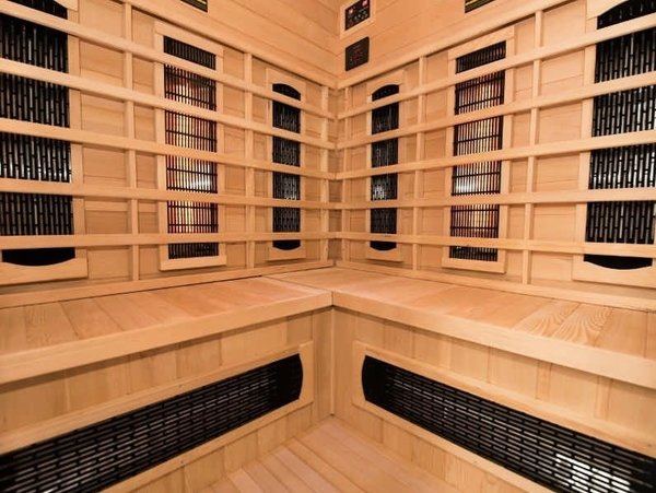 Sauna de infrarrojos Salomé de 150 x 150 x 190 cm
